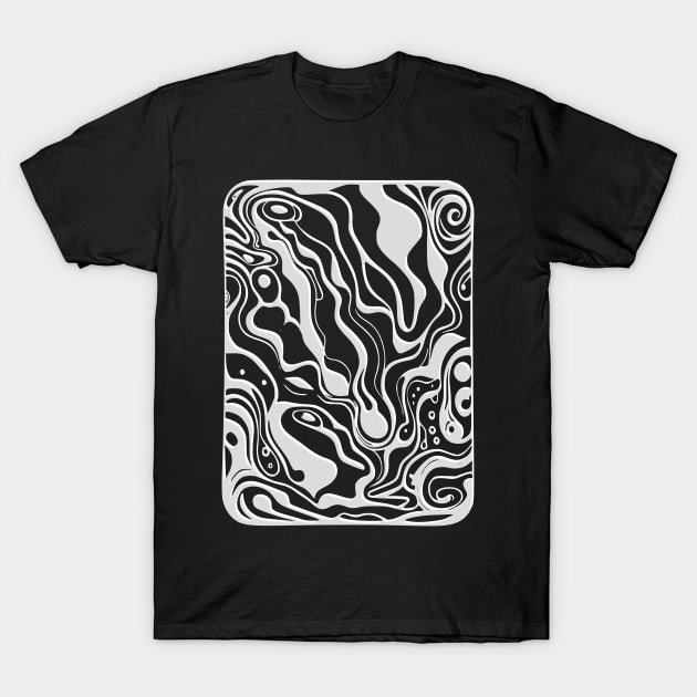 Abstract Modern Psychedelic T-Shirt by Bongonation